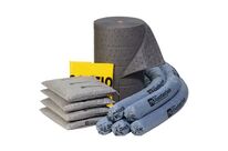 Pig - Kit de recharge absorbant universel 51,5 L - Tous liquides - Éco-responsable