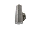 Applique Murale LED IP44 Double Faisceau GU10 - Argent