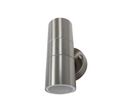 Applique Murale LED IP44 Double Faisceau GU10 - Argent