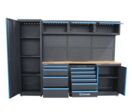 Aménagement d’atelier professionnel | Mobilier d’atelier 4 éléments plateau bois DRAKKAR 72598