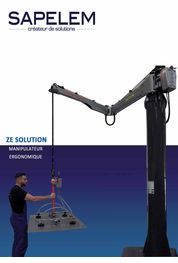Catalogue Plaquette ZE SOLUTION SAPELEM