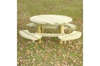 Table de pique-nique en bois Groseille