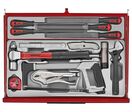 Servante d'atelier rouge 7 tiroirs mini master 628 outils Teng Tools TKW26R628T