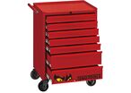 Servante d'atelier rouge - 7 tiroirs - Mini Foam Master - 217 outils Teng Tools TKW26R217F