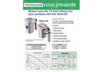Pompe vide futs 12V sans fils