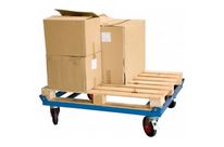 Rouleur pour charges lourdes roues caoutchouc - 500 kg