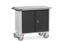 Servante établi moderne - double porte et étagères