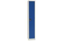 Vestiaire 1porte/1colonne300 300x500x1800mm Gris/bleu