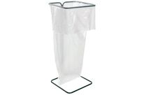 Manutan Expert - Sac Poubelle Grand Volume 400L Transparent - 100 Pièces - Recyclé 75% - Déchet Lourd