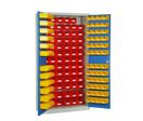 Armoire industrielle haute à bacs plastiques