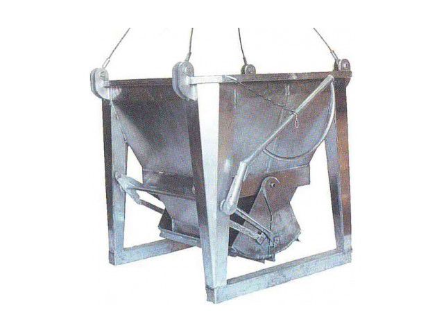 Benne à béton en aluminium