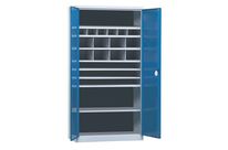 Armoire de rangement de composants 1000 - 14 compartiments - Profondeur 43,5 cm