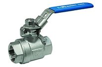 Robinet Boisseau,2 Pc Inox 2in Bspp