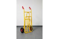 Diable de manutention avec bavette repliable