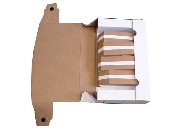 Emballage multi-utilisations en carton ondulé