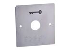 Plaque inox marquage braille pour PB19 - Sewosy PBP19_B