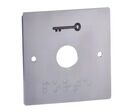 Plaque inox marquage braille pour PB19 - Sewosy PBP19_B
