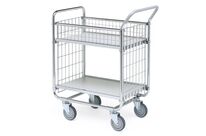 Chariot de bureau à plateau fléxible