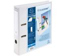 Classeur à levier personnalisable Exacompta A4+ dos 8 cm blanc