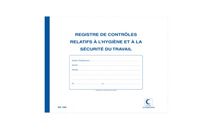 Registre Contrôle sécurité ELVE 24 x 32 cm