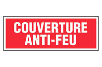 Panneau Couverture anti-feu - Rigide 330x120mm - 4030418