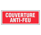 Panneau Couverture anti-feu - Rigide 330x120mm - 4030418