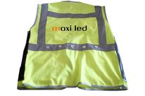 Gilets de protection à LED haute visibilité classe 2