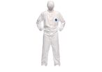 Tyvek Dupont - Combinaison de travail jetable 500 Xpert - Blanc XXL - Protection Type 5/6 - Vêtement de catégorie 3