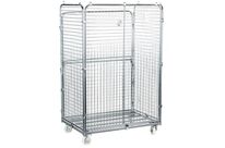 Manutan Expert - Roll-conteneur standard 3 côtés - Ouverture frontale - 600 kg - 10 ans garantie