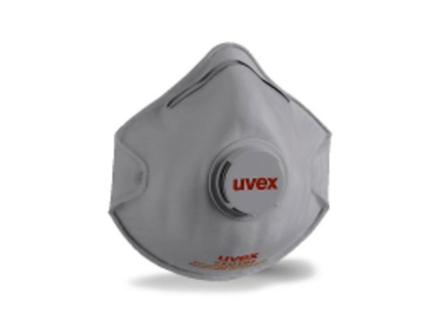 Masque coque FFP2 pro avec soupape et filtre charbon