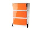 Caisson mobile easy 4 tiroirs, orange
