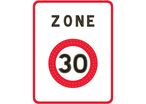 Panneau lumineux à leds zone 30 km/h B30