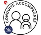 Disque conduite accompagnée - Classe 2 - Ø 150mm magnétique - 3340839