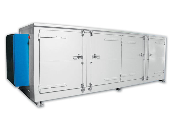 Armoire de stockage avec climatisation forcé