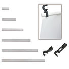 Réglette Alu 3x12mm longueur 210 cm avec adhésif double face