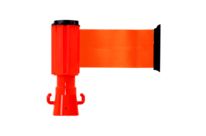 Dérouleur de sangle 100mmx3m Orange fluo - 2830126