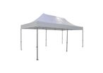Leisure N Pleasure - Tente Aluminium Blanche 3x6m - Toit PVC M2 - Robuste et Durable