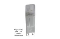 Ampoule LED G9 1,5W éclairage 15W COB Blanc Chaud