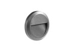 Balise LED saillie Ronde 2W 220V 55° IP65 pour Escalier - Blanc Chaud 2300K - 3500K / Gris
