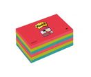 Bloc Notes Super Sticky assorties plus Post-it 76 x 127 Lot de 6 Blocs