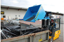 Bac à copeaux, appareil pour chariot élévateur