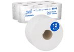 Papier Toilette Scott® Control™  - Bobine à dévidage central / Blanc / 204m
