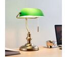 Lampe à Poser Verte avec Interrupteur pour Ampoule E27 Garantie 5 ans