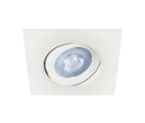 Spot LED Encastrable Orientable 5W Carré SMD - Blanc Neutre 4000K - 5500K / Noir