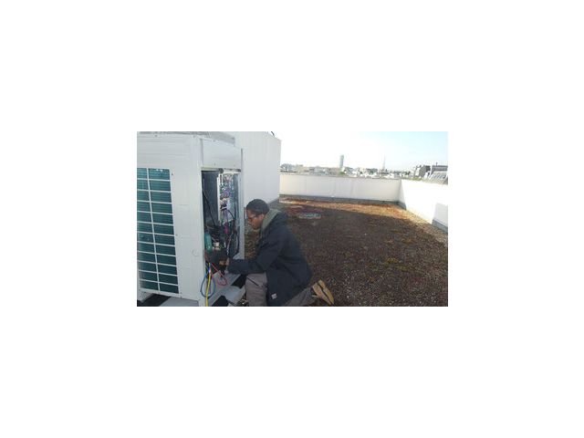 Installation VRV industries tertiaires