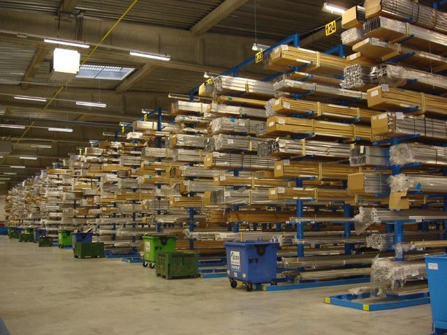 Rayonnage cantilever pour le stockage du PVC | OHRA