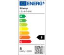 Ampoule E14 LED Flamme 8W 220V Ø38mm - Blanc Froid 6000K - 8000K