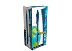 30 stylos bille bleu FlexGrip + 6 gratuits.