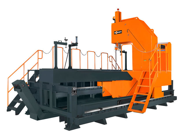 Scie plate verticale à tête de traverse : SV-130110