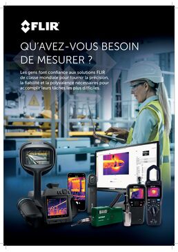 Qu'avez vous besoin de mesurer en industrie ? Inspection, surveillance, dépannage